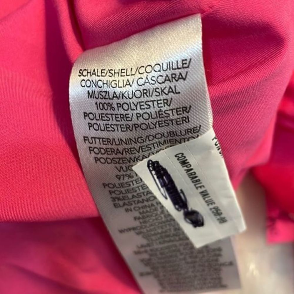 Milly Hot Pink Chiffon Ruffle Hem Mini Skirt Large - Picture 6 of 7